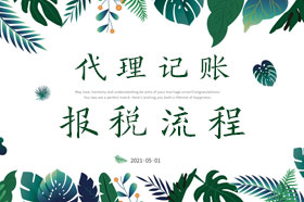 代理记账公司报税流程及常见税种
