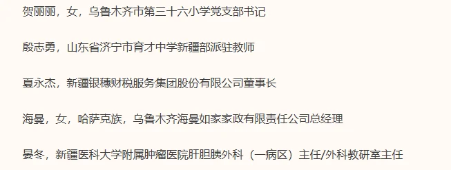 【公示】银穗财税集团董事长夏永杰荣获高新区（新市区）模范个人拟表彰名单公示